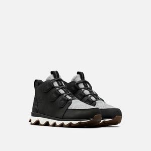 Women's Black & Gray Sorel Kinetic Caribou Boot